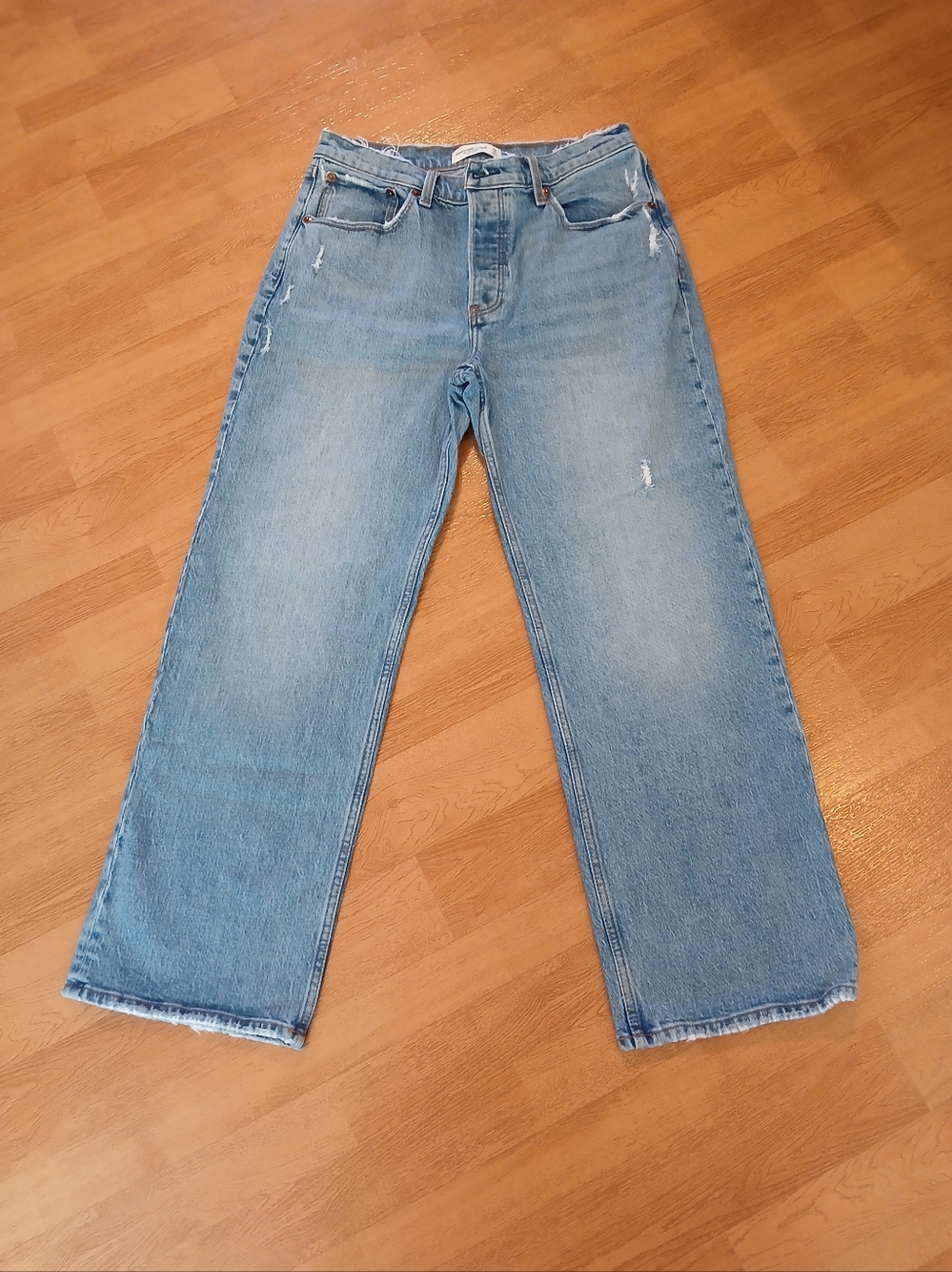 Abercrombie & Fitch The 90's Baggy Low Rise Jeans 29/8S